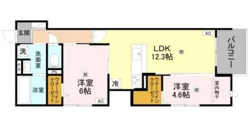 Porto Sereno【2階】の間取り