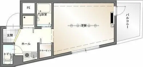 PENOTO杁中【10階】の間取り