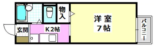 プリマベーラ【1階】の間取り