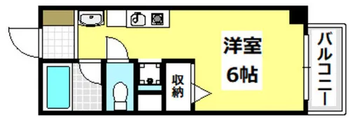 ローズコテージ弐番館【303号室】の間取り
