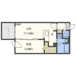 Tartine S10【5階】の間取り