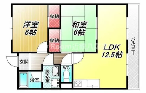 ミラーハイツタバタ【3階】の間取り