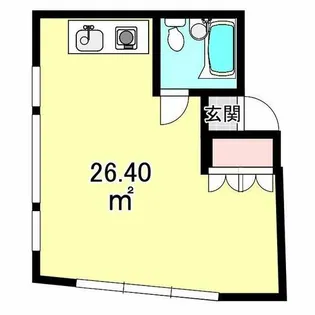 東洋ビル【4階】の間取り
