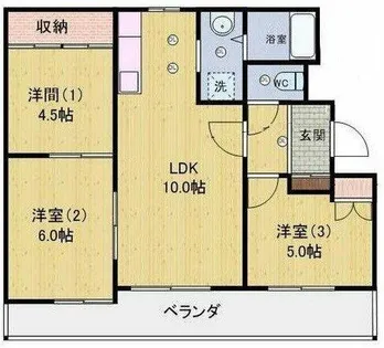 伊藤第二ビル【3階】の間取り