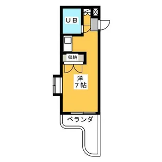 メゾン・ド・スクワール【4階】の間取り