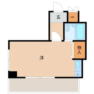 パークサイドハイツ【3階】の間取り