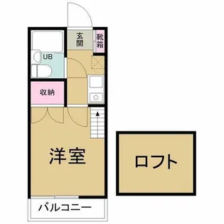 リード岡崎日名南【102号室】の間取り