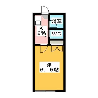 1Kの間取り画像