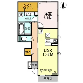 win win 8【1階】の間取り