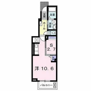 シエロ.ガーデン.ツダ C【1階】の間取り