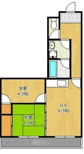 ベアード水上【2階】の間取り