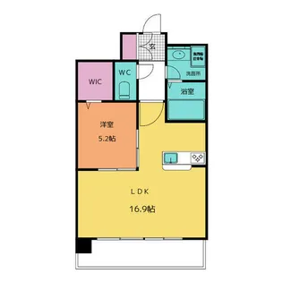 Gramercy Shirakawa Koen【14階】の間取り