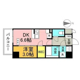 アーチレジデンス名駅北【3階】の間取り