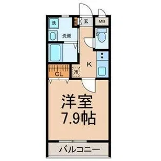 横峯ヒルズ【2階】の間取り