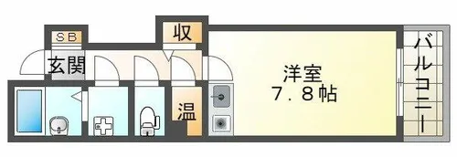 アビタシオン【5階】の間取り