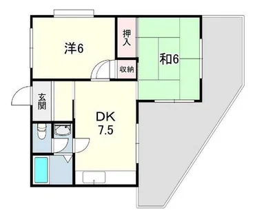 ねむの木【1階】の間取り