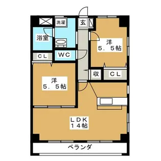 ルミエール今【3階】の間取り