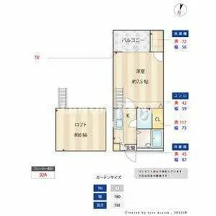 スプレンディドバース【2階】の間取り