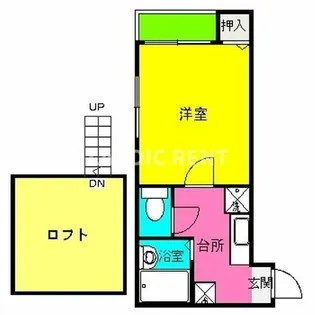 景雪寮【2階】の間取り