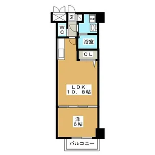 HF名駅北レジデンス EAST【12階】の間取り