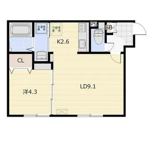 Sympathy(シンパシー)【3階】の間取り