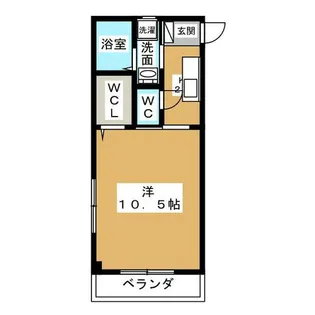 サン・香久山【2階】の間取り