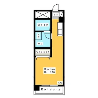 セレクト三河安城 Ⅱ【5階】の間取り