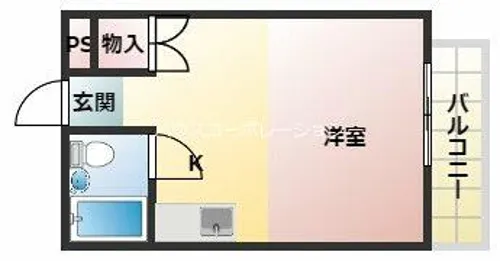Collection塚口本町【2階】の間取り