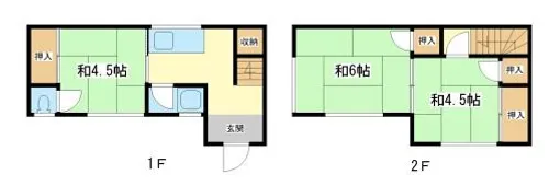 兵庫県姫路市辻井6丁目【一戸建】の間取り