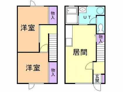 ハイツからんⅤ【B号室】の間取り