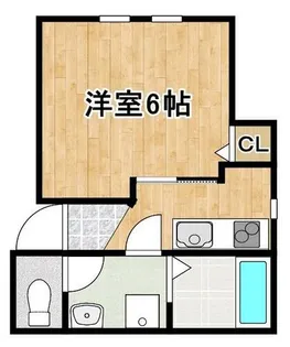 リープラス姫路宮上町【2-A号室】の間取り