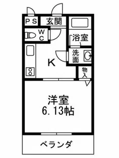 エステ・ラグーナ七番館【1階】の間取り