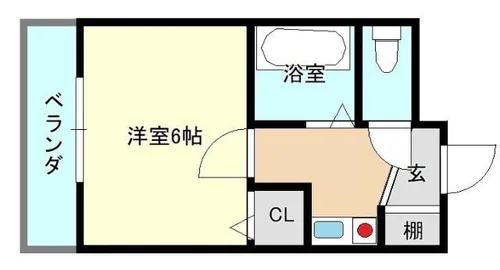 トゥリオーニ堺Ⅰ【1階】の間取り