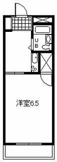 菱屋西ロイヤルハイツ【1階】の間取り