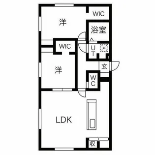 R-fino札幌桑園【5階】の間取り