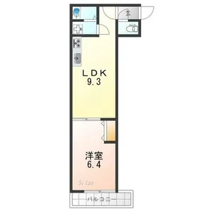 Mirei 烏丸五条【1階】の間取り