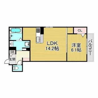 アルカンシエル【3階】の間取り