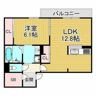 アルカンシエル【3階】の間取り