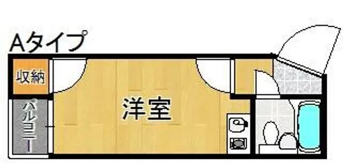 コルベール玉出【5階】の間取り