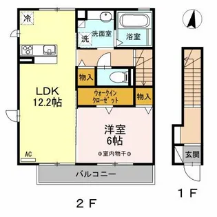 アネラ【2階】の間取り