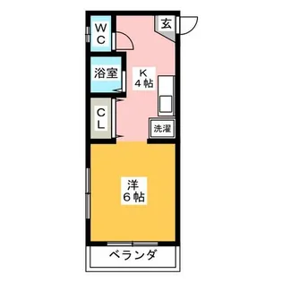 Casa.17【2階】の間取り