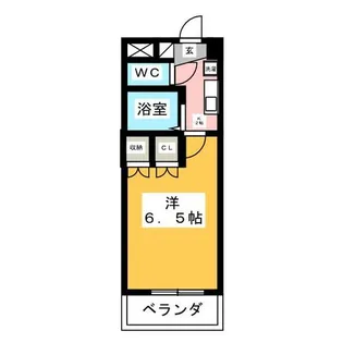 STUDIO SHIROGANE【4階】の間取り
