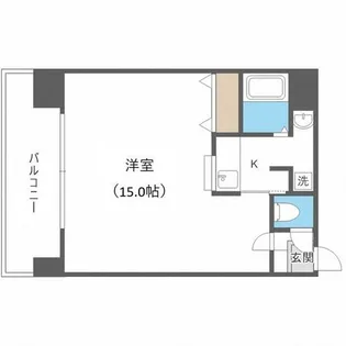 エッジウォーターテラス【2階】の間取り