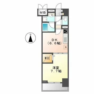 メイボートレス【2階】の間取り