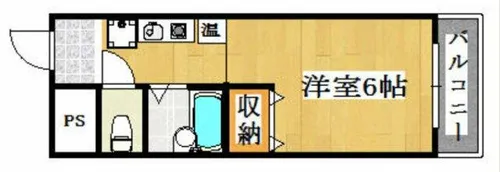 マンション ロア【303号室】の間取り