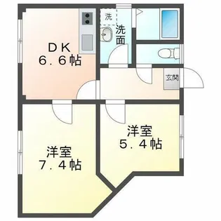 ガーデンハイツ【3階】の間取り