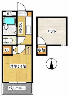 インターファーストビル【306号室】の間取り