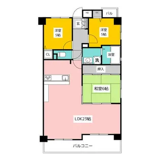 ユーハウス日進岩崎【2階】の間取り