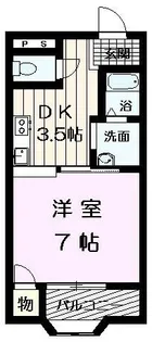 高津マンション【301号室】の間取り