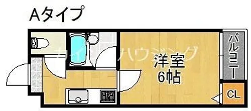 ラフォーレ沢ノ町【4階】の間取り